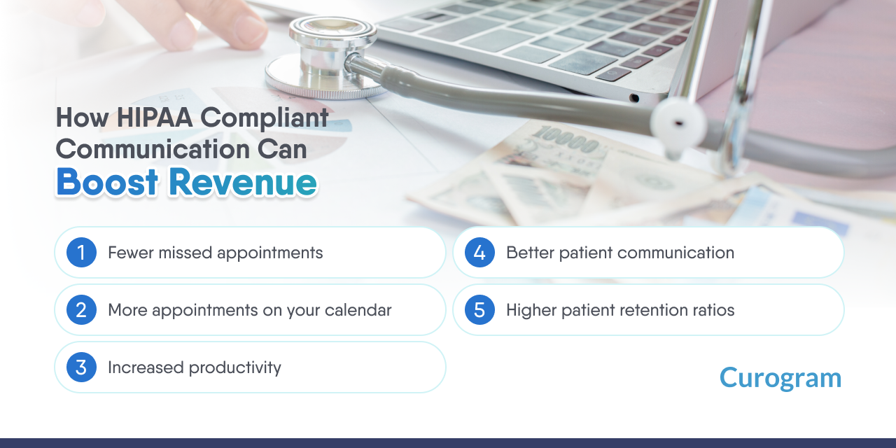 5 Ways HIPAA Compliant Communications Boosts Your Revenue - Footer